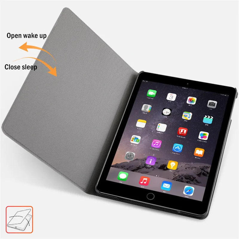 Ультратонкий смарт-чехол для iPad 10,2, флип-чехол из искусственной кожи, чехол-подставка для iPad 10,2, чехол 7-го поколения, ударопрочный корпус+ стилус