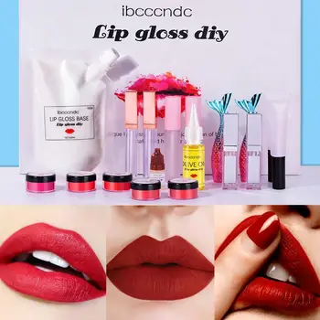 

Diy Set Lip Gloss Making Kit Long Lasting Moisturizing Lip Gloss Base Lip Glaze Tube Safe Handmade Cosmetic Makeup Tools