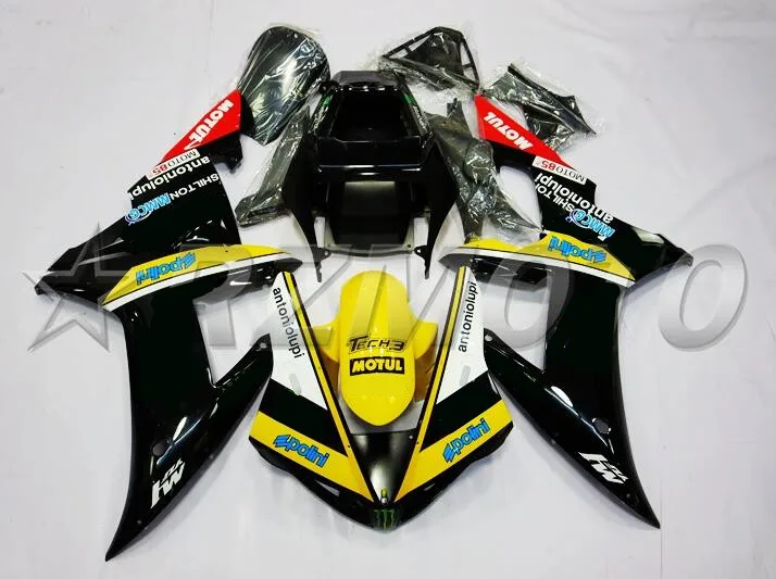 

3 Free Gifts New ABS motor Fairing Kit Fit For YAMAHA YZF-R6 2003 2004 2005 R6 03 04 05 Full Fairings color red black yellow