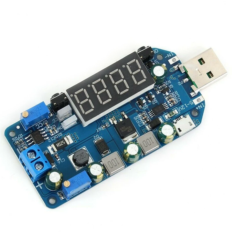 15 Вт регулируемый dc-dc Cc Cv Usb 5 В до 3,3 В 9 в 12 В 24 в 30 в повышающий/понижающий модуль питания Регулируемый повышающий понижающий преобразователь