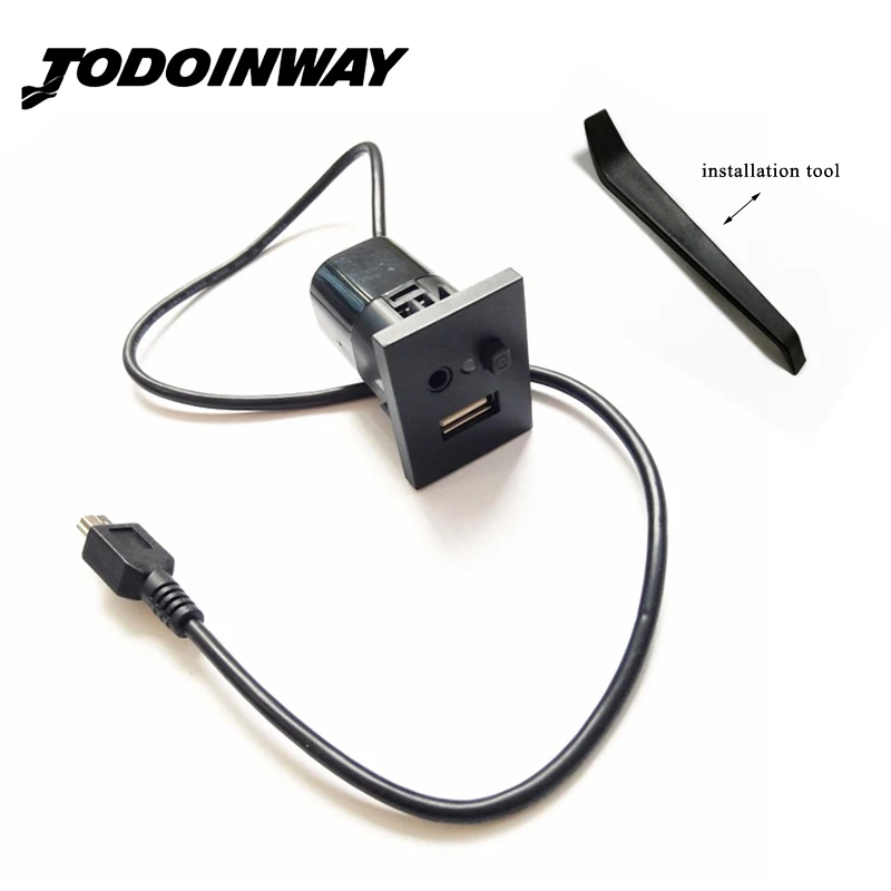 CD плеер для Ford Focus II MK2 2009 2011 автомобильные аксессуары мини USB кабель адаптер 2 0