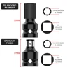 Universal Adaptive Wrench Adapter Socket Ratchet Torque Wrench Adapter 1/2 Inch Square to 1/4 Inch Hex Ratchet Socket Converter 2