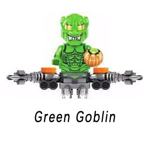 Disney Superheroes Spider-Gwen Mysterio Miles Morales Spiderman Building Blocks Doctor Octopus Lizard Action Figures Kids Toys M-KF1647