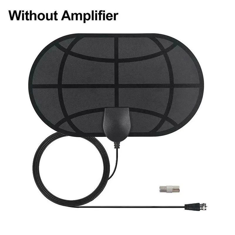 Without Amplifier TY43L HD ТВ антенна HD цифровая ТВ антенна DVB-T2 980 км 4 к цифровая внутренняя с усилителем сигнала ТВ антенна - Цвет: Without Amplifier