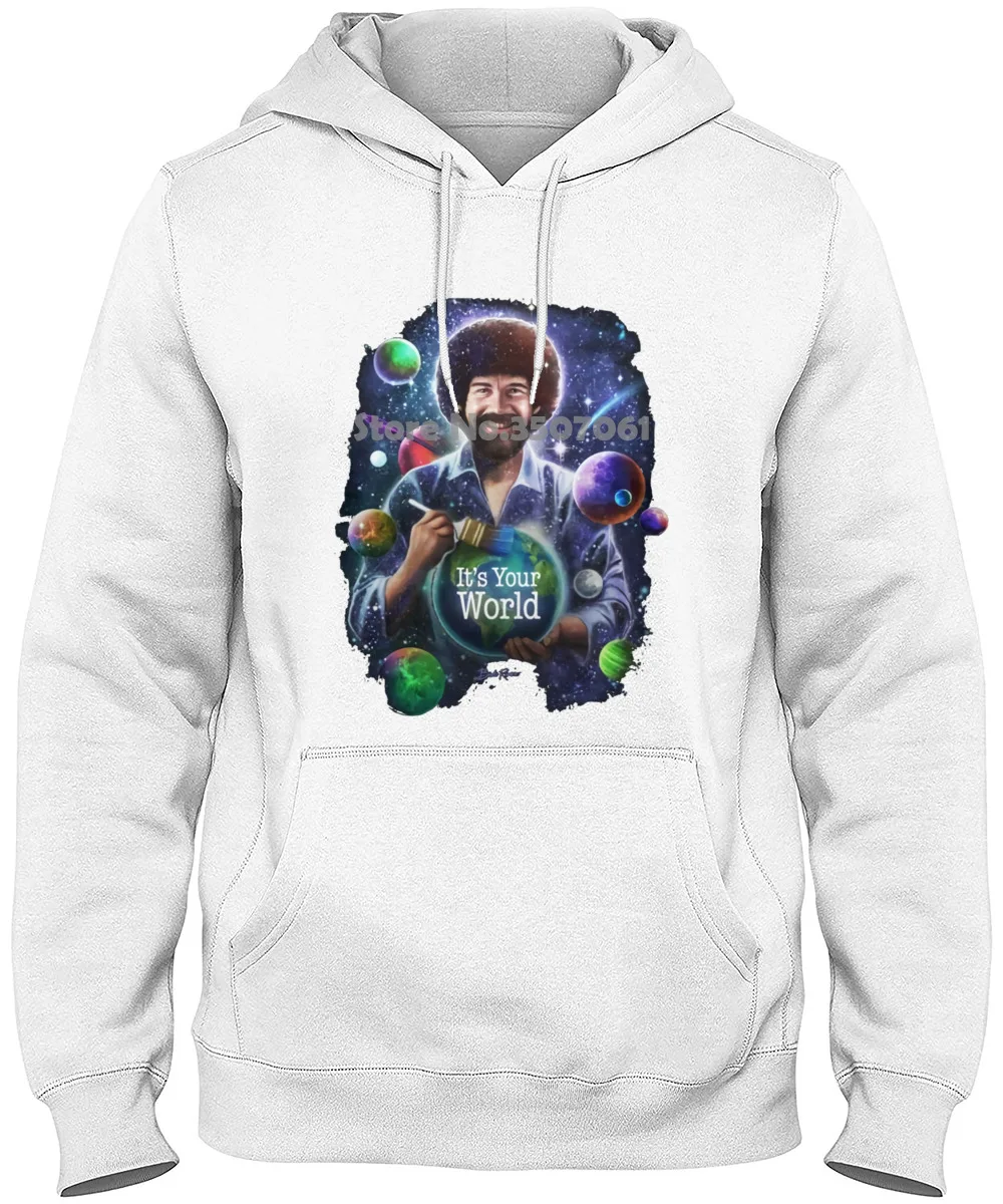 

Bob Ross Officially Licensed Universe Discount Hot New Top Free Shipping Funny 100% Cotton Top gym jogger tshirt t shirt