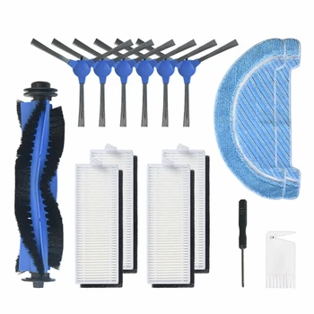 

SANQ Robot Side Brush Hepa Filter Mop Cloth for Cecotec Conga 1090 Robot Vacuum Cleaner Parts Accessories Replacement Kit