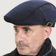 Хлопковая плоская кепка регулируемая газетчик шапки-береты такси водительская Кепка для охоты на открытом воздухе Пешие прогулки