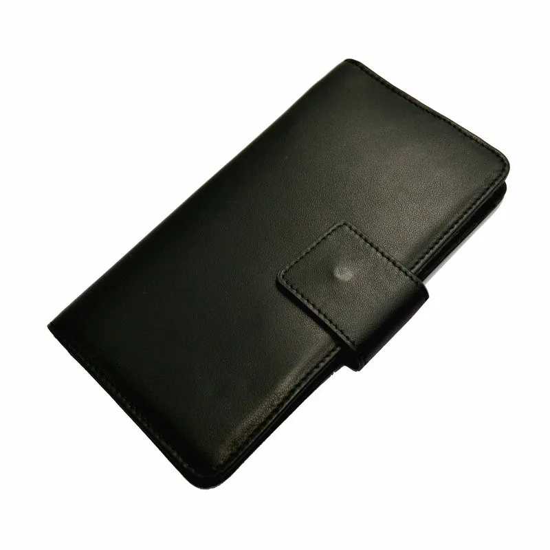 Genuine Leather Men Wallet Black Long Male Wallet with Multi Card Cases Clutch Purses Vertical Long Fashion Men Wallets