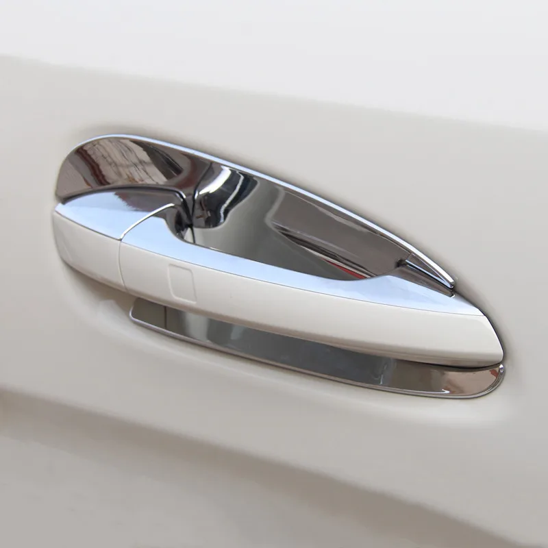 Автомобильная наружная дверная ручка рамка украшения для Mercedes Benz GLA X156 CLA C117 A B класс дверная чаша защитные наклейки Чехлы отделка