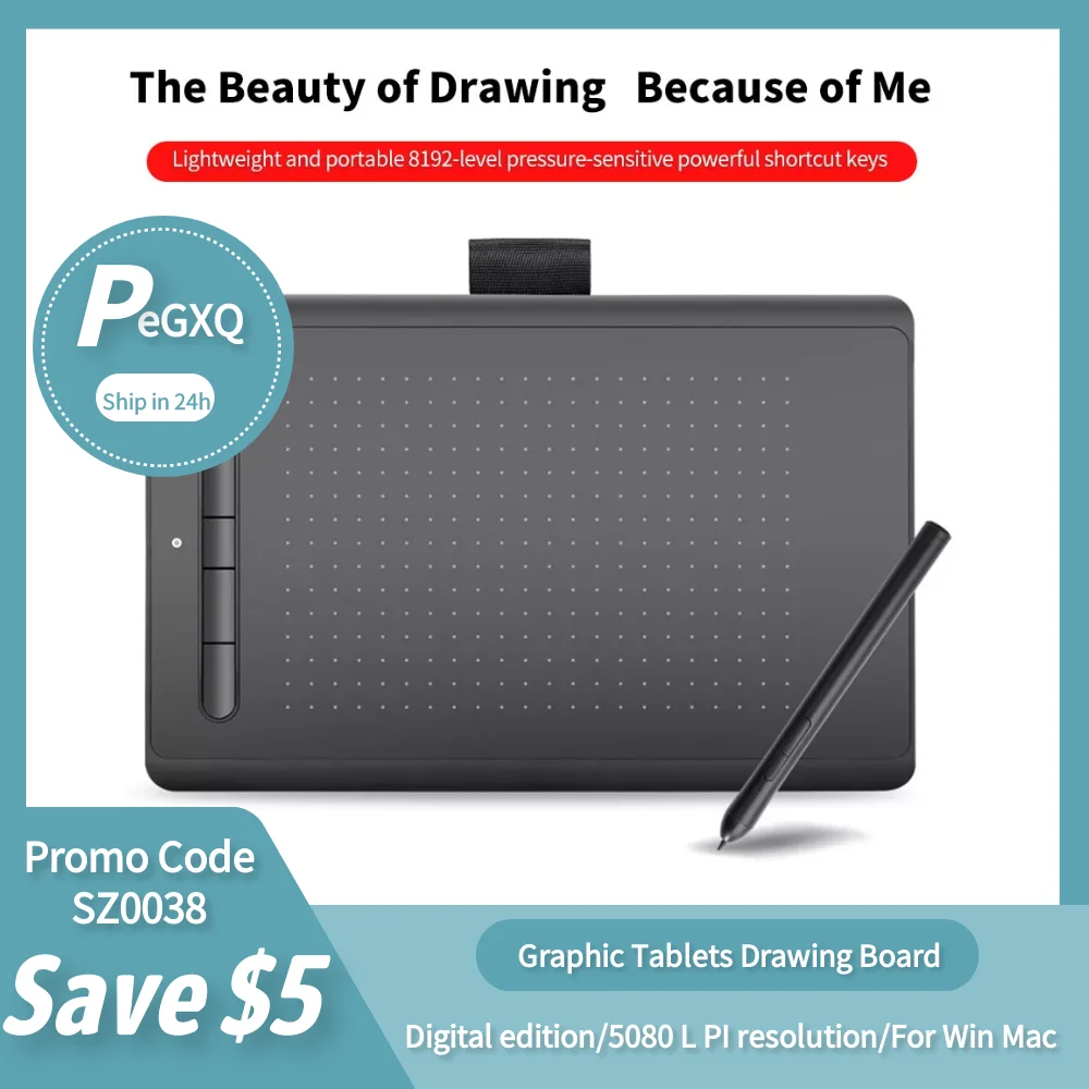 

Digital Graphic Tablet Animation Hand-painted USB Board Drawing Board Network Class Handwriting Board Painting Student Office