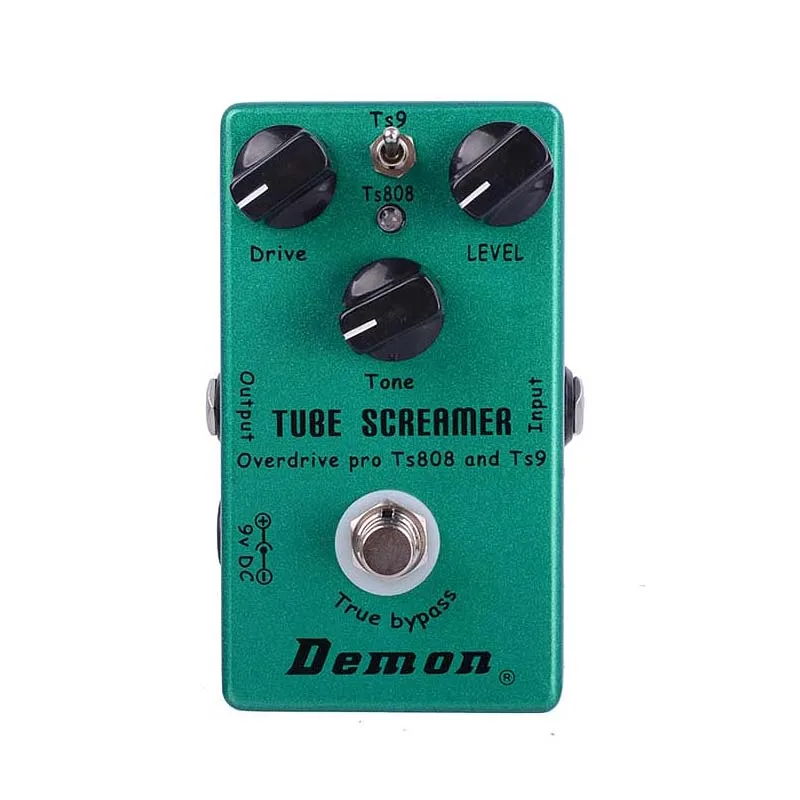 Mosky Demon TS808 Tube Screamer Overdrive Pro Vintage педаль эффектов для электрогитары ручной работы |
