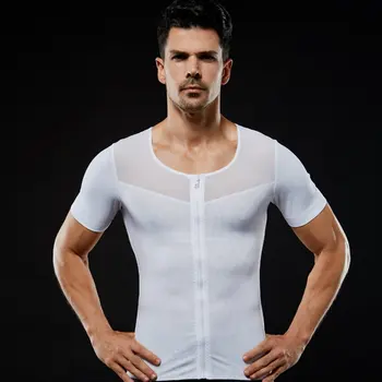 

NY045 Men's Slim Body Shaping Super Elastic Long Sweating Neoprene Fitness Weight Loss Burn Fat Sports Body Sculpting Clothes