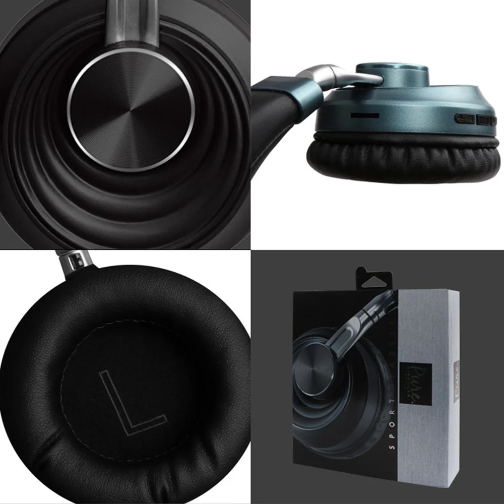 KISSCASE Bluetooth Wireless Headset For iPhone For Xiaomi Music Stereo Surround Gaming Headphone Wireless Bluetooth Headsets