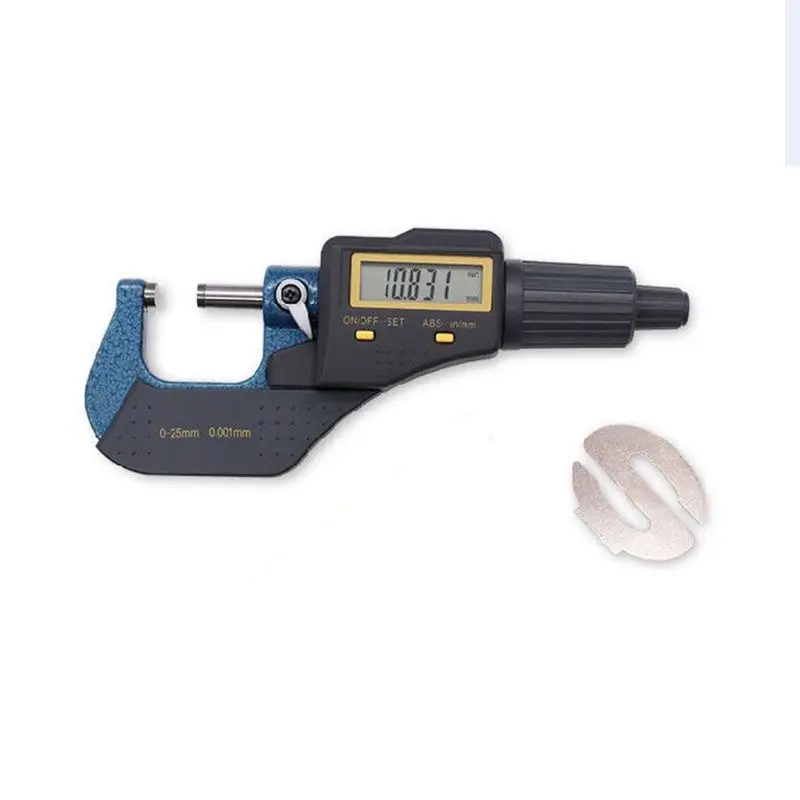 0-25mm Electronic Outside Micrometer 0.001mm Large LCD Screen Caliper Gauge