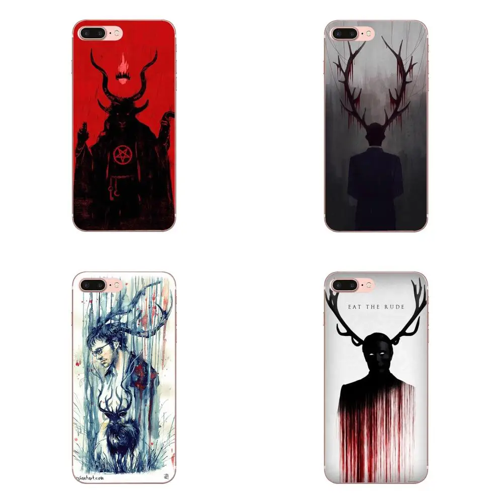 Hannibal Eat The Rude Новинка Fundas Мягкий ТПУ чехол для телефона Apple iPhone 4 4S 5 5C 5S SE 6 6S 7 8 11 Plus Pro
