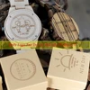 Engrave Customized Logo Fee for Bamboo Wood Watches Paper Bamboo and Wooden Gift Boxes(Only Logo Fee Do niot Include product) 1