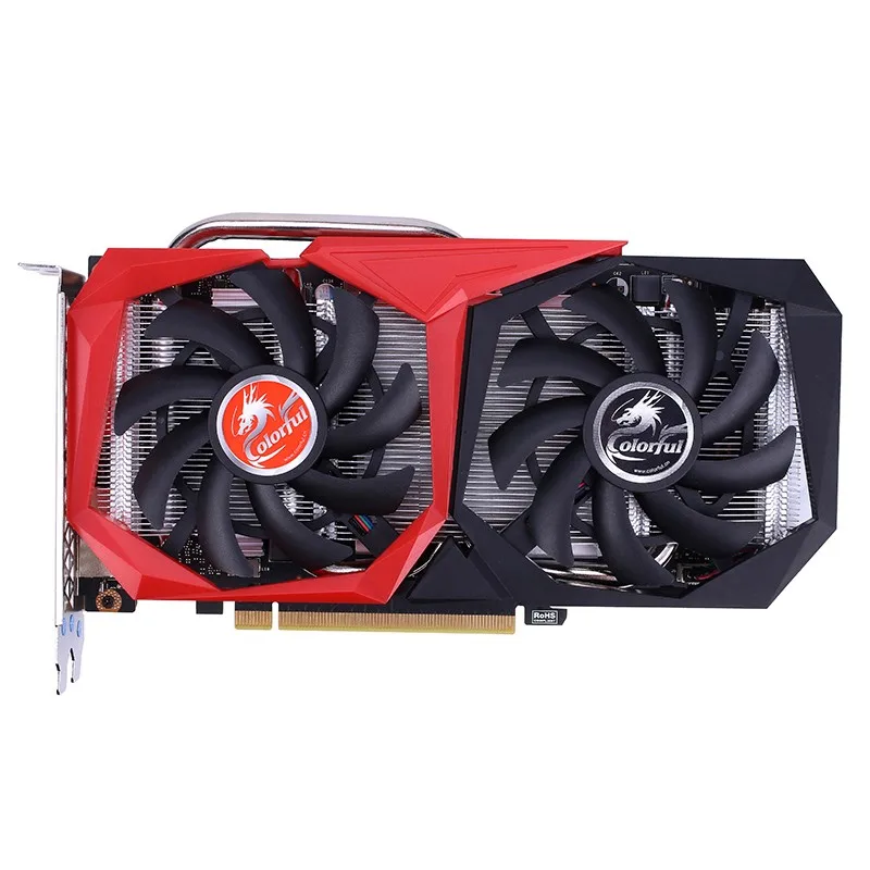 Цветная видеокарта GeForce RTX 2060 SuperGPU iGame Vulcan X OC PC Desktop 6 ГБ GDDR6 TU106 200A 3 0 бит ()