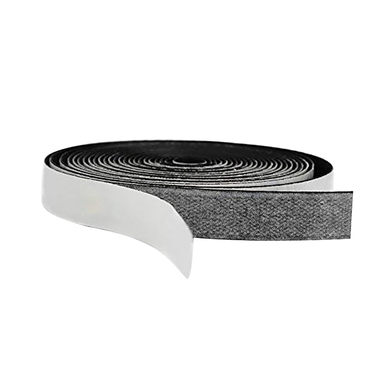 45M 2 Rolls Multifunction Self Adhesive Nylon Clasp Strip Tape Reusable Sticky Tape Fabric Fastener Mounting Tape Household