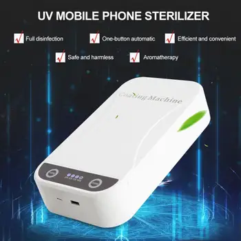 

UV Ultraviolet Light Mobile Phone Sterilizer Box Ultraviolet Ray Disinfection for Jewelry Watch Phone Aromatherapy Esterilizador