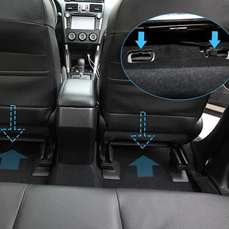 Airspeed для Subaru Forester Legacy XV Outback 2009- на заднее сиденье, кондиционер на выходе, жалюзи, вентиляционные отверстия переменного тока, удлинительные трубки