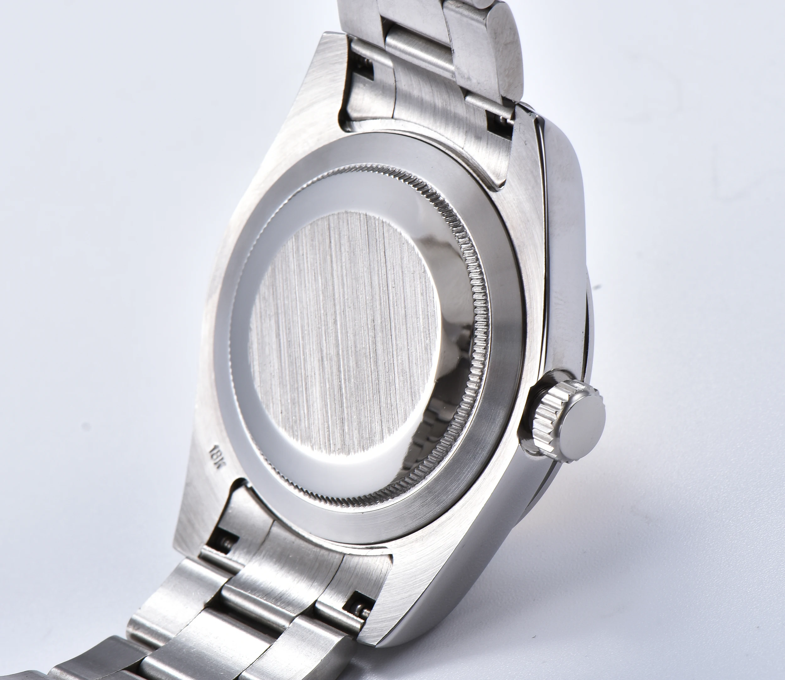 Новые наручные часы автоматические часы модные светящиеся стрелки 39 мм полированная 316L Сталь чехол и Сталь браслет AK001