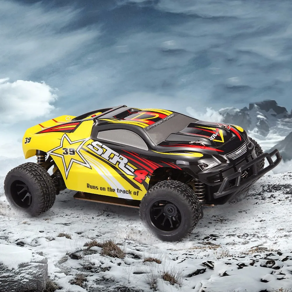 2020 Wltoys A222 1:24 Four-wheel Drive RC Car 2.4G Remote Control Speed Desert Off-road Drift Racing Car Alloy Material 35km