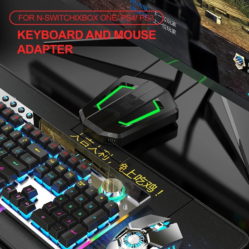 Keyboard Mouse Converter Adapter Gamepad Controller for Switch PS4 PS3 Consoles By Irjdksd | Электроника