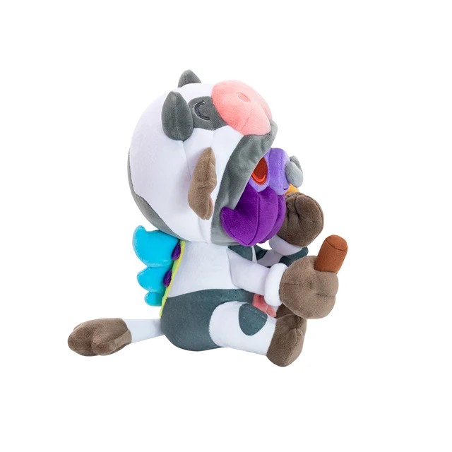 League of Legends Moo Lista Sitting Plush Doll Toy Game Periphery Stuffed Toy Plush Doll Anime