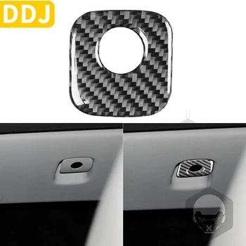 

Carbon Fiber Passenger Side Glove Box Door Handle Cover Sticker For Chevrolet Corvette C6 2005-2007 Car Interior Accessories