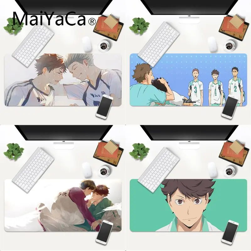 

MaiYaCa In Stocked Oikawa Tooru Haikyuu DIY Design Pattern Game mousepad Gaming Mouse Mat xl xxl 800x300mm for world of warcraft