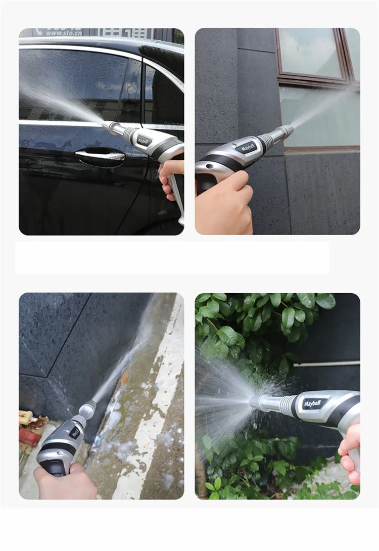 novo conjunto de mangueira de jardim com injetor de água mangueira mágica de pulverização de rega de alta lavagem de carro eu