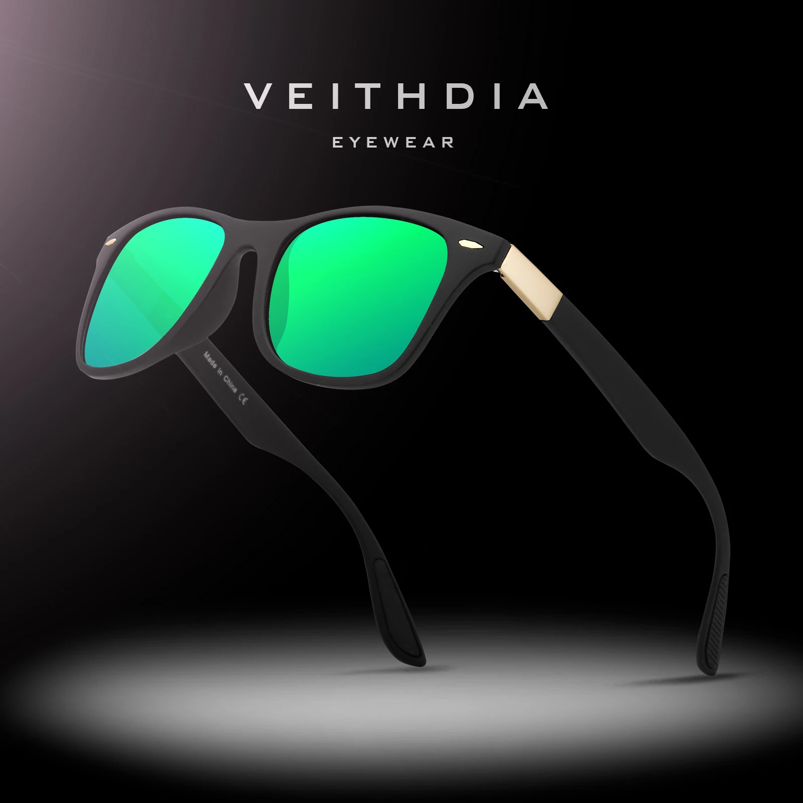VEITHDIA брендовые квадратные фотохромные солнцезащитные очки унисекс
