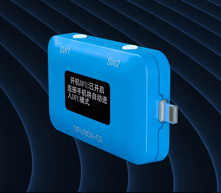 JC DFU BOX-C2 4 в 1 iPhone восстановление программист одна кнопка загрузки управления линии SN/ECID считыватель USB ток/напряжение Детектор JC C2