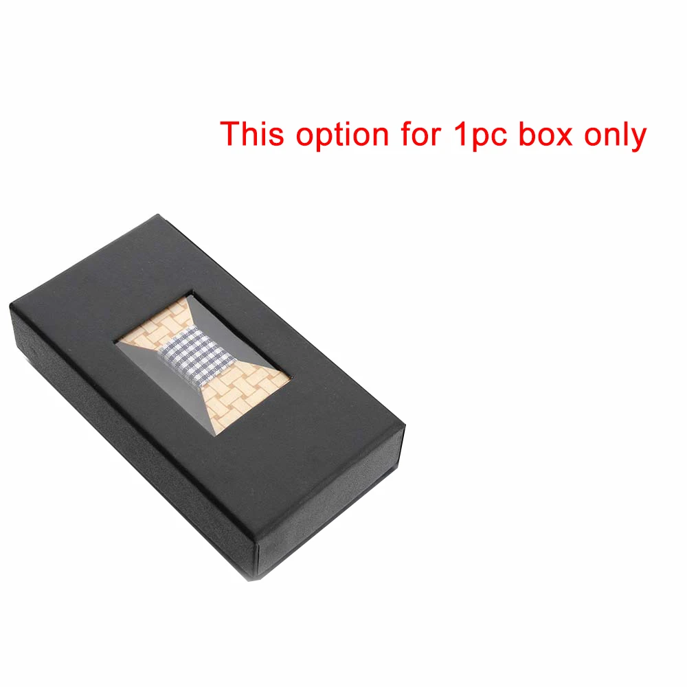 a box Новые продажи рекламные сувениры натуральный розовый деревянный лук Галстуки свадебные подарки настоящий деревянный галстук-бабочка для мужчин женщин 9 модель на выбор - Цвет: a box