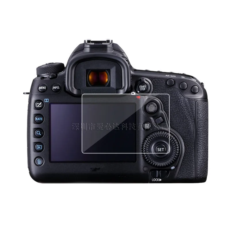 2 шт камера ЖК-панель Защитная пленка для экрана, защита для Canon EOS 5D4 77D 7600D EOS R 100D