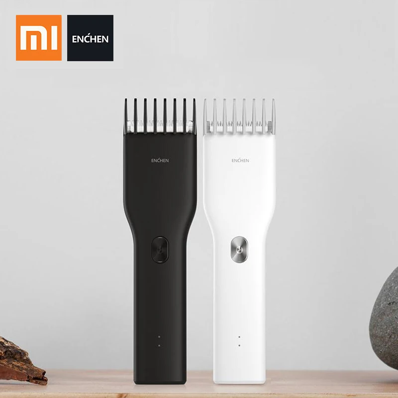 Xiaomi Enchen Electric Hair Trimmer Clipper USB Ceramic Hair Cutter Fast Charging Hair Men Trimmer Clipper Christmas gifts