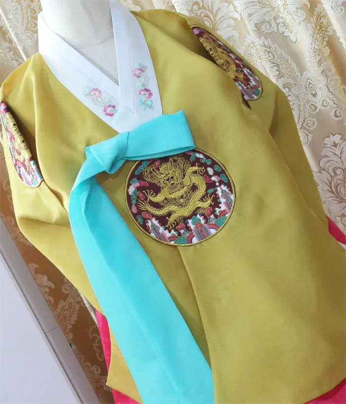 Корейские импортные ткани/одежда Tang ханбок/ ханбок/сценический ханбок