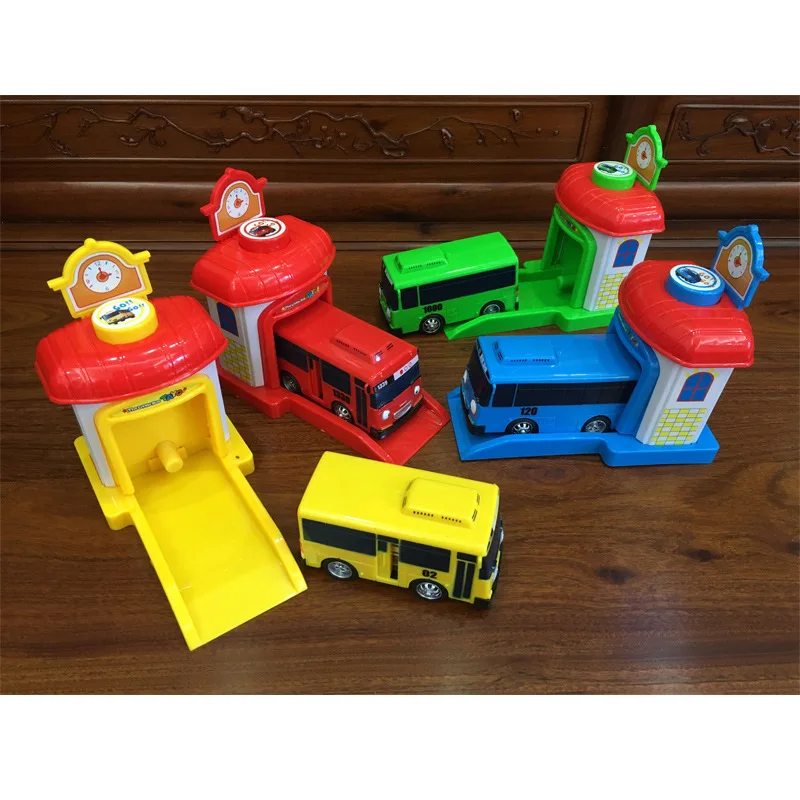Большой размер 4 шт./набор игрушечный автобус модель тайо автобус автомобиль игрушка Diecasts и игрушечный автомобиль детские игрушки автомобиль для детей Juguetes