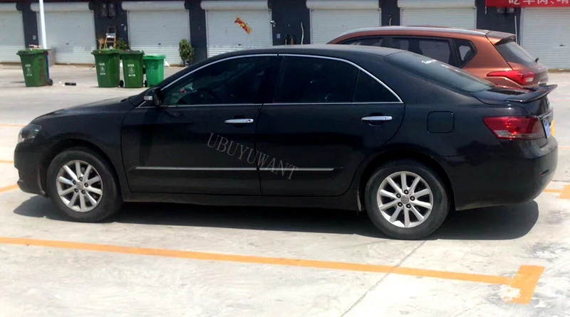 Подходит для Toyota Camry 2006-2012 ABS/углеродное волокно внешний задний спойлер задний багажник загрузки крыло украшение автомобиля Стайлинг