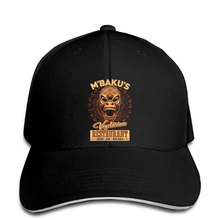 MBaku вегетарианский Ресторан Мужская черная бейсболка snapback шляпа остроконечная