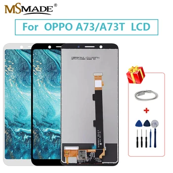 

AAA Quality For OPPO A73 A73T LCD Touch Screen Digitizer Display Replacement Assembly Parts With Frame 100% Tested