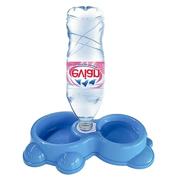 

Dual Port Dog Automatic Water Dispenser Feeder Utensils Bowl For Cat Food Dish Pet Bowl Small Dog Drinking Bowls Kitten Kettle