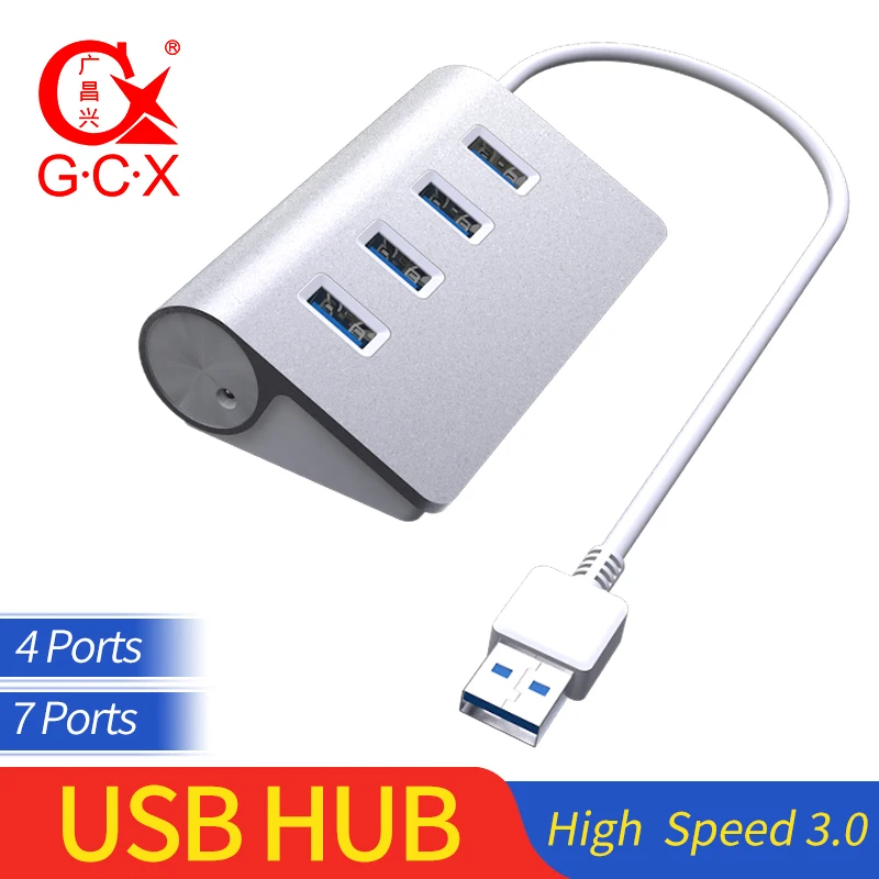 Высокоскоростной USB концентратор GCX 3 0 5 Гбит/с конвертер Новое поступление