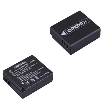 

2Pcs DMW-BLG10 DMW-BLE9 DMW BLG10 BLE9 Battery for Panasonic LUMIX GF5 GF6 GX7 LX100 GX80 GX85, DMW-BLE9 BLG10 BLG10E BLG10PP