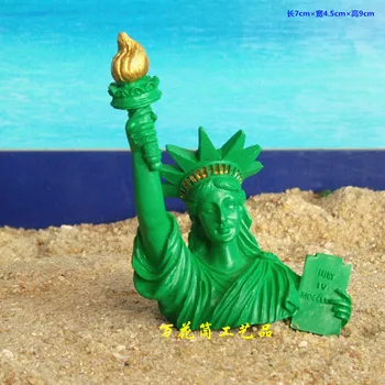 

STATUE OF LIBERTY RESIN CRAFTS DECORATION SANDWARE PSYCHOLOGICAL SAND TABLE GAME TOYS HOME DECORATION