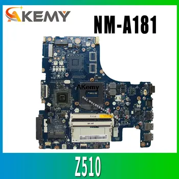 

Free Shipping New New AILZA NM-A181 motherboard for Lenovo Z510 laptop motherboard PGA947 ( For intel I3 I5 I7 CPU ) Test OK