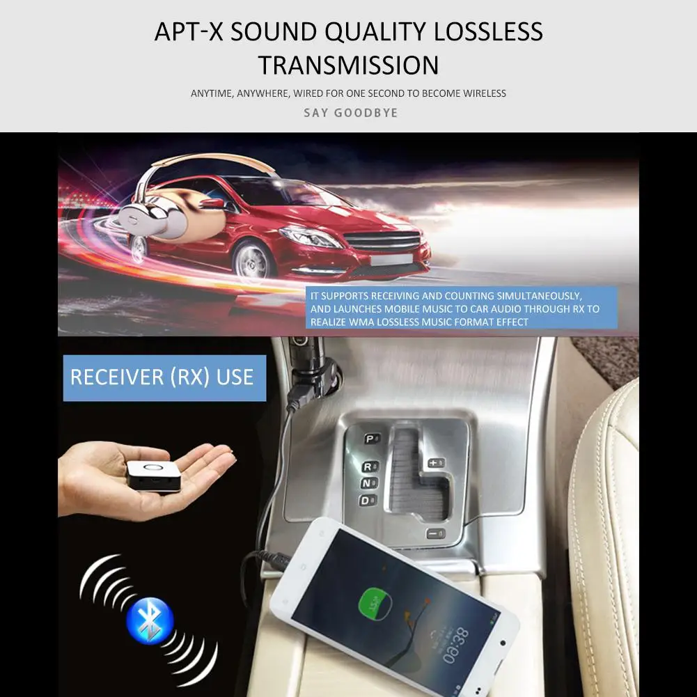 2 в 1 Bluetooth адаптер Bluetooth 4,2 аудио приемник передатчик Мини стерео преобразователь Bluetooth USB 3,5 мм для ТВ ПК автомобиля