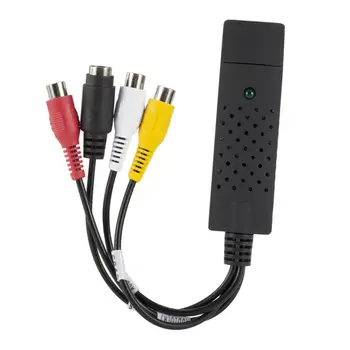 

VHS to Digital Converter USB 2.0 Video Converter Audio Capture Card VHS Box VHS VCR TV to Digital Converter Support Win 7/8/10