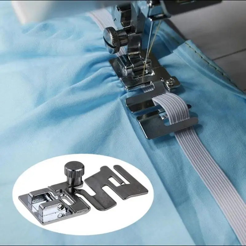 

1pc Elastic Cord Band Fabric Stretch Domestic Sewing Machine Foot Presser