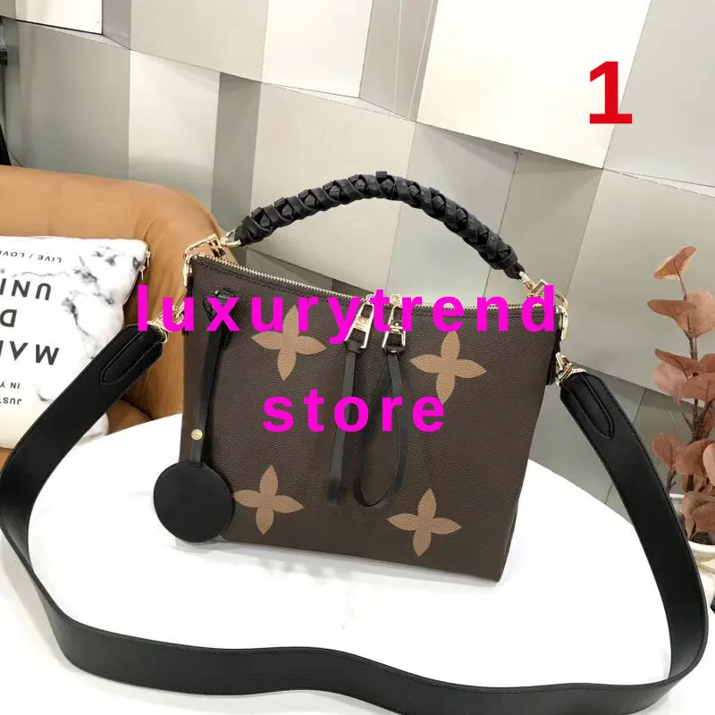 

Genuine Leather Flower Tote Brand Womens Bucket Designer Original Shoulder Luxury Bag Shopping Handbag Crossbody For Women Bags